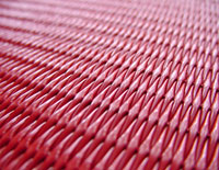赤い畳 フローリング畳