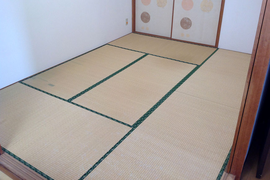 縁付き畳から琉球畳に新調