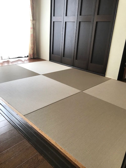 畳の入れ替え 畳の厚み5cm