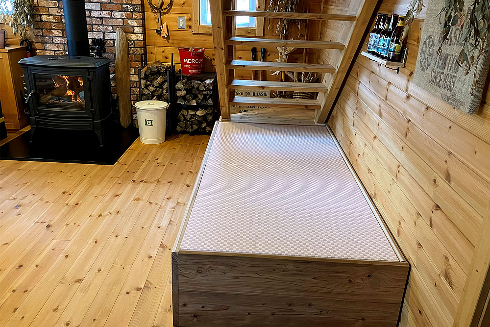 DIYで1畳の小上がりを製作 市松02