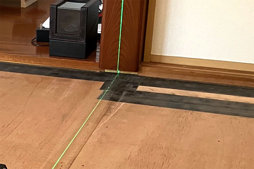 床柱の首切り加工