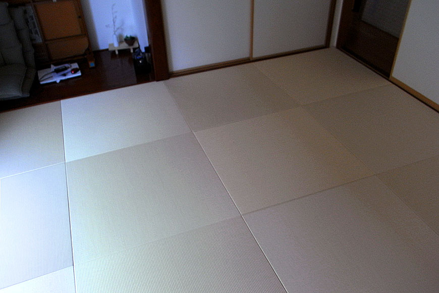 新畳（縁なし畳）納品
