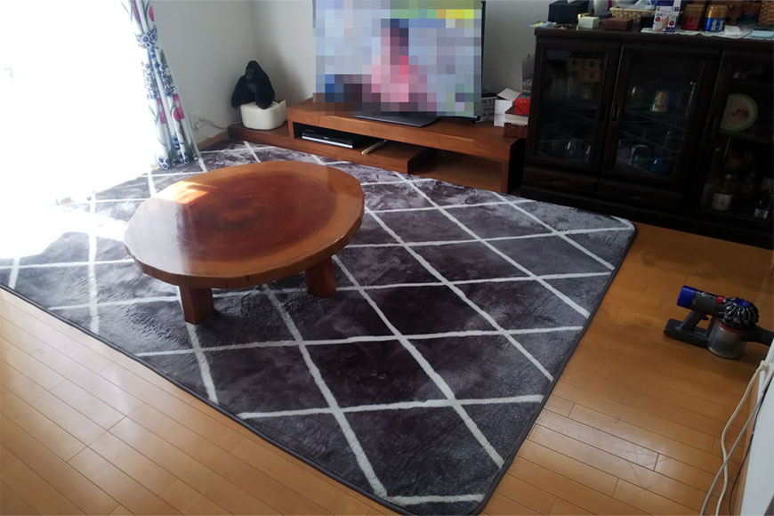 置き畳を敷く前の状態