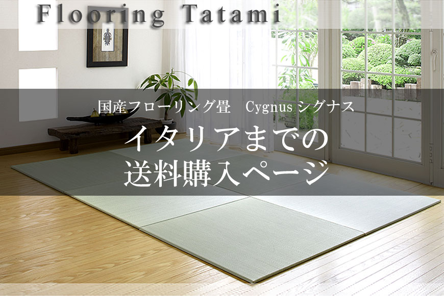 国産畳 イタリアまでの送料