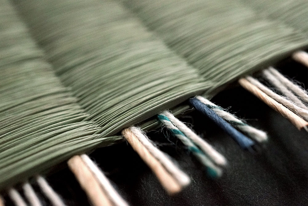 国産畳表6本芯麻2本＋綿4本1番草