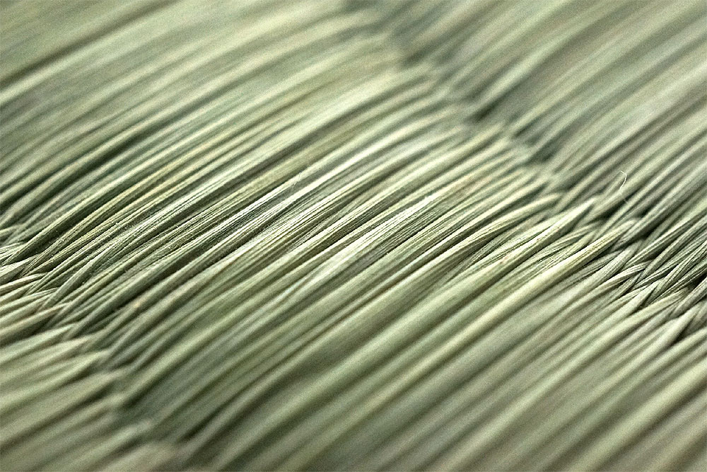 国産畳表6本芯（麻2本＋綿4本）1番草