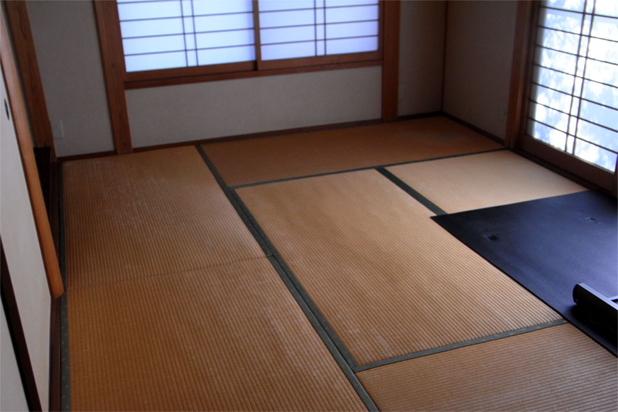 15年使用してきた縁付き畳