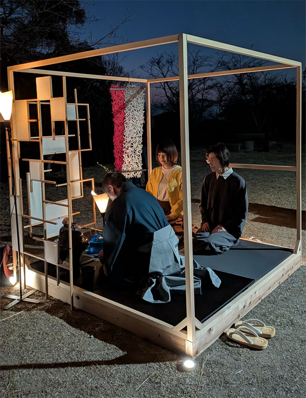 二畳結界茶室2 | 炭フローリング畳