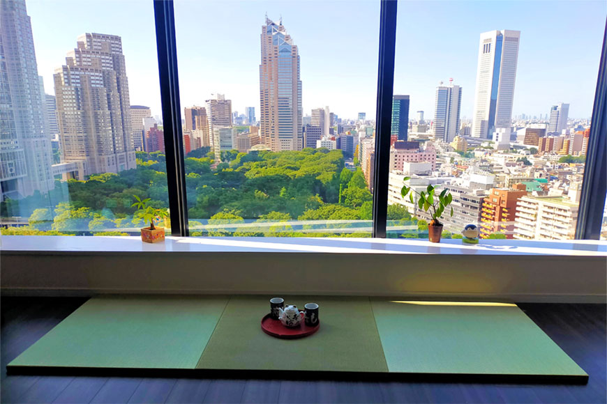 高層マンションでも楽しめる和のある暮らし 国産置き畳 和極